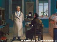 J.J.Schmeller, Ο Γκαίτε με τον γραμματέα του στη Βαϊμάρη (1851)