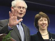Herman Van Rompuy and Catherine Ashton
