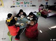 中国安徽的艾滋孤儿