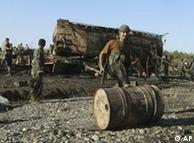 در حادثه بمباران تانکرهای نفت در کندز، 91 تن کشته شدند
