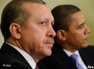 Turkish Prime Minister Recep Tayyip Erdogan and US President Barack Obama