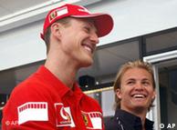 Michael Schumacher y Nico Rosberg.