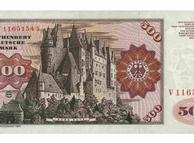 500 немецких марок образца 1960 года