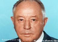 اریش میلکه، رییس اشتازی در سال ۱۹۸۷. وی در سال ۲۰۰۰ فوت کرد