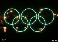 Олимпийские кольца в Ванкувере