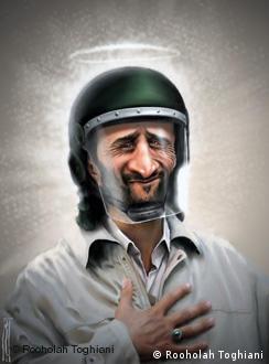     کاریکاتوری از چهره‌ی رئیس‌جمهور ایران، محمود احمدی‌نژاد، کار کاریکاتوریست مطرح روح‌الله طغیانی 