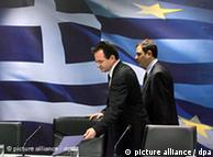 Greek Finance Minister George Papaconstantinou presents new tax measures in Athens