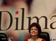 Dilma  Rousseff, pré-candidata do PT à sucessão de Lula