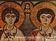 Οι Άγιοι Σέργιος και Βάκχος, εικόνα του 6ου αιώνα © The Bohdan and Varvara Khanenko Museum of Arts, Kiev 