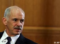 Greek PM George Papandreou, portrait
