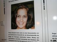 Wendy Elizabeth Davila, murió debido a los gases utilizados por la policía hondureña.