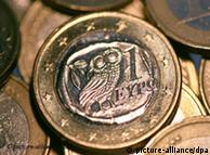 A Greek one-euro coin