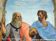 Πλάτων και Αριστοτέλης, έργο του Ραφαήλ (1509-1511), Μουσείο του Βατικανού