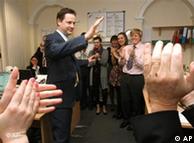 Clegg speaks to party workers