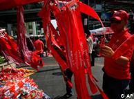The red shirts have occupied Bangkok's  commercial heart for weeks