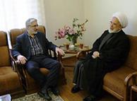 Mehdi Karrubi & Mirhosein Mousavi - iranische Oppositionsführer

Bild vom 26.4.2010 Moossavi besuchte Karrubi





Rechteeinräumung: 



Lizenz: frei

Quelle: sahamnews.org