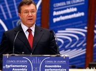 Выступление 
Виктора Януковича на Совете Европы в Страсбурге
