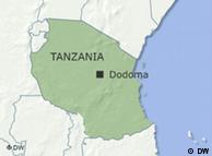坦桑尼亚国家地图