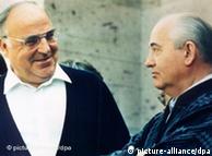 Kohl and Gorbachev