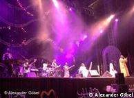 Bühne des Festivals Mawazine. Foto: Alexander Göbel 