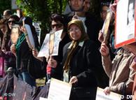 تجمع ایرانیان در مقابل دفتر سازمان ملل در بن (پنجشنبه ۲۷ مه ۲۰۱۰)