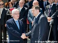 Predsjednik RS Milorad Dodik sa predsjednikom Hrvatske Ivom Josipovićem