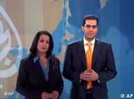 Shiulie Ghosh and Sami Zeidan of Al Jazeera