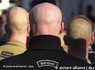 A group of skinheads
