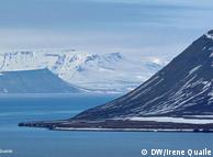 Vista da 
Ilha de Spitsbergen, Noruega