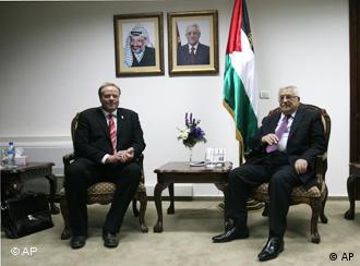Niebel encontra presidente Mahmud Abbas na Cisjordânia