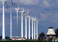 德國石-荷州的風力發電機組