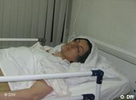 نرگس محمدی پس از آزادی از زندان در بیمارستان ایرانمهر