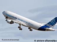 An Airbus A330 takes off
