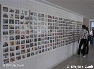 At the EHU, a wal full of photographs