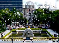 Parku Memorial i Paqes në Hiroshima. 