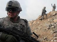 سرباز امریکایی در افغانستان 