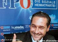 Ο πρόεδρος του Ελεύθερου Κόμματος Αυστρίας Χάιντς- Κρίστιαν Στράχε
