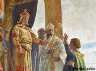 1226 год. Фридрих II дарует Любеку статус вольного имперского города. Роспись в ратуше