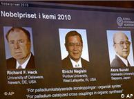 Лауреаты Нобелевской премии по химии за 2010 год 