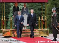 استقبال 
عبدالله گل از کریستیان وولف در آنکارا