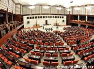 The Turkish parliament in Ankara