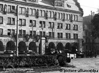 Pallati i drejtësisë në Nyremberg mbahej i bllokuar gjatë zhvillimit të proceseve.