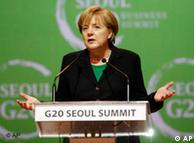 Η Γερμανίδα καγκελάριος στη σύνοδο κορυφής της Σεούλ