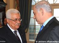 نتانیاهو و 
عباس در نخستین دور کفت‌وگوها در واشنگتن دوم سپتامبر ۲۰۱۰