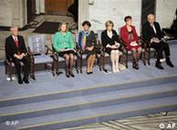 ２０１０年诺贝尔和平奖颁奖典礼现场的空椅子
