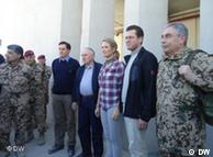 وزیر دفاع 
آلمان و همسرش در افغانستان