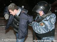 Moscou: torcedor detido