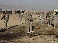 یک قرارگاه سربازان آمریکایی در قندهار