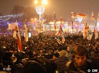 Многотысячный митинг в центре Минска 19 декабря 