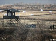 Patrulhamento de fronteiras entre as duas Coreias: tensão há décadas